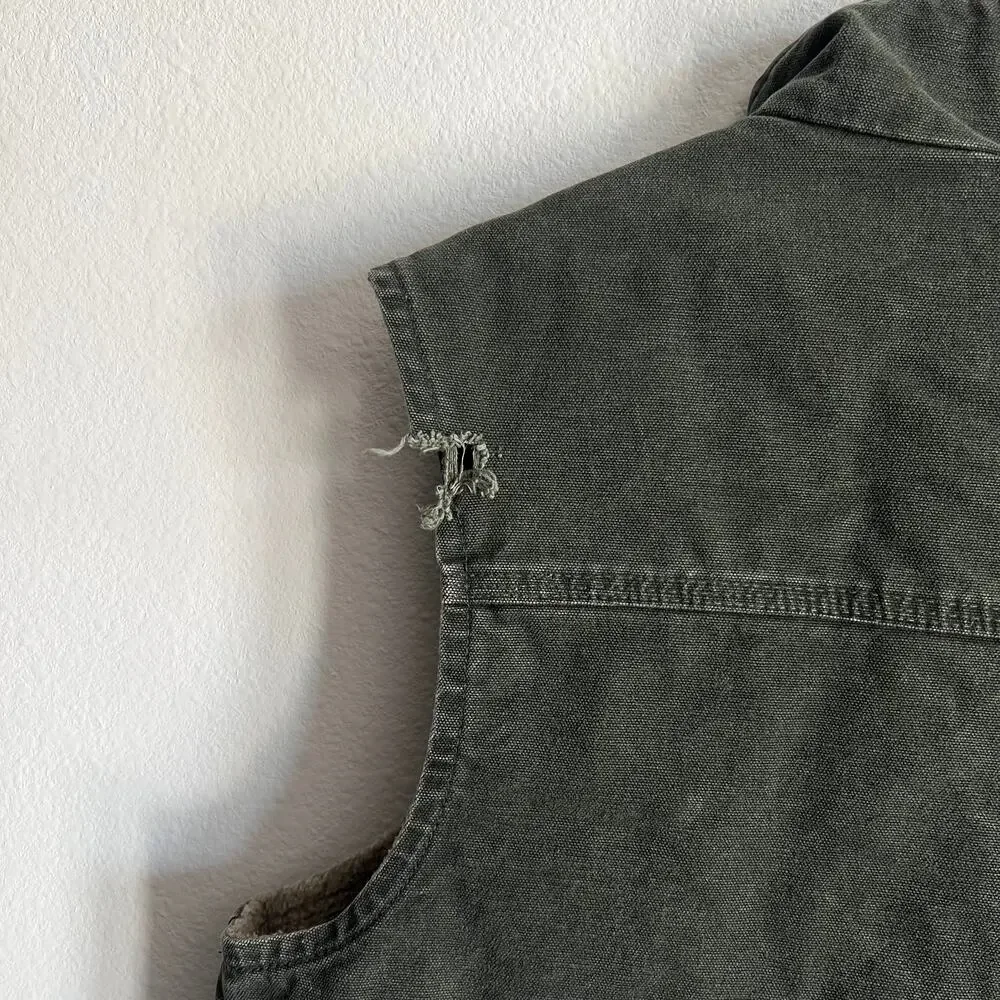 Carhartt V33 MOS green work wear vest